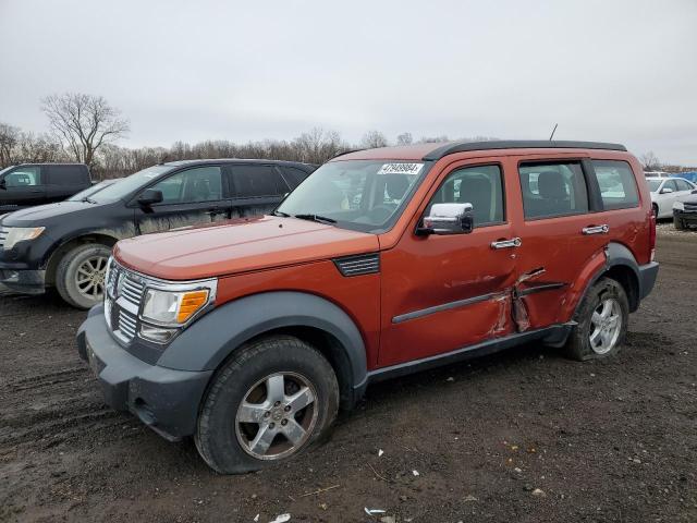 1D8GU28K58W153830 - 2008 DODGE NITRO SXT ORANGE photo 1