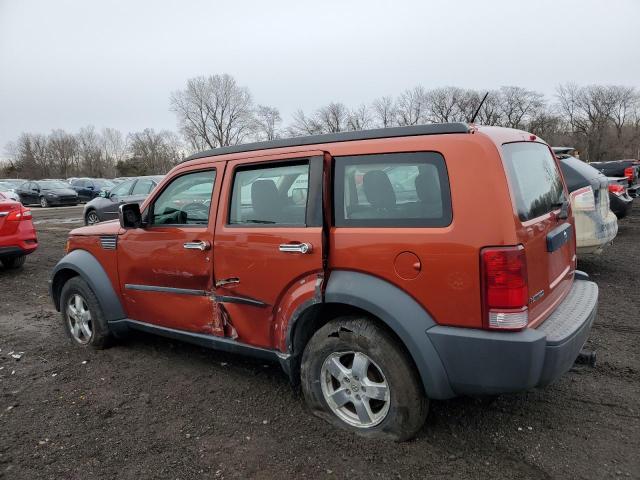 1D8GU28K58W153830 - 2008 DODGE NITRO SXT ORANGE photo 2