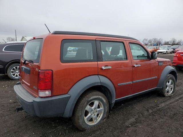 1D8GU28K58W153830 - 2008 DODGE NITRO SXT ORANGE photo 3