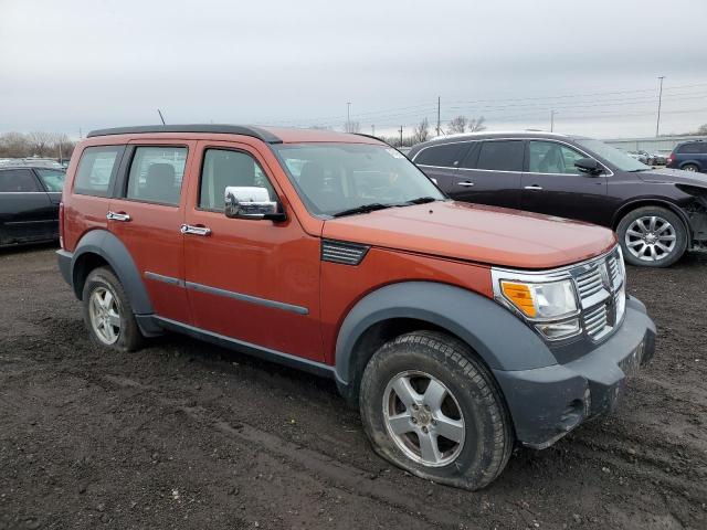 1D8GU28K58W153830 - 2008 DODGE NITRO SXT ORANGE photo 4