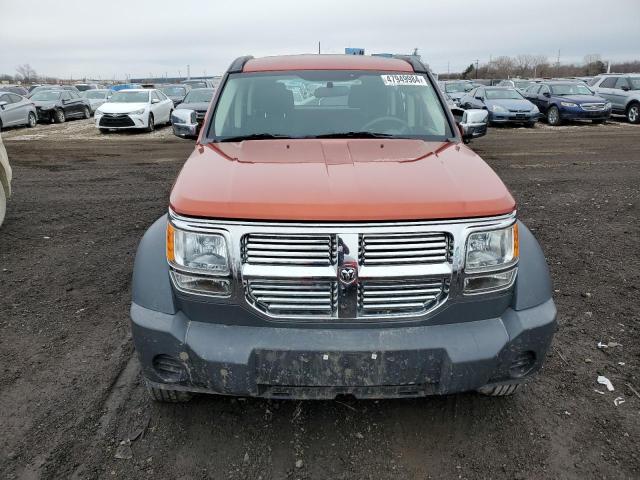 1D8GU28K58W153830 - 2008 DODGE NITRO SXT ORANGE photo 5