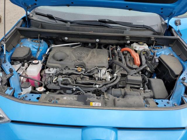 2T3RWRFV4LW061719 - 2020 TOYOTA RAV4 XLE BLUE photo 11