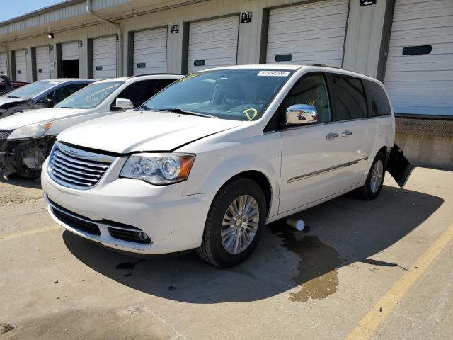 2C4RC1GG5DR779706 - 2013 CHRYSLER TOWN & COU LIMITED WHITE photo 1