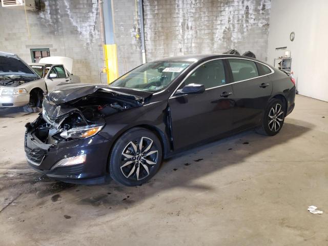 1G1ZG5STXNF214899 - 2022 CHEVROLET MALIBU RS Темно-сірий фото 1