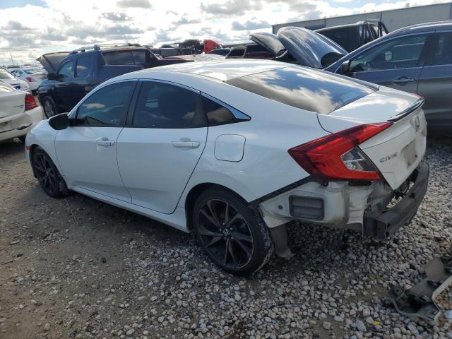 19XFC2F85KE011550 - 2019 HONDA CIVIC SPORT WHITE photo 2