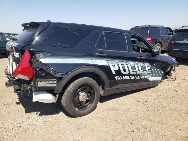1FM5K8AB8MGA17992 - 2021 FORD EXPLORER POLICE INTERCEPTOR BLACK photo 3