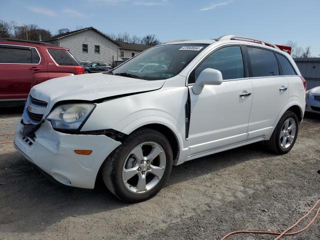 3GNAL3EK7ES581415 - 2014 CHEVROLET CAPTIVA LT WHITE photo 1