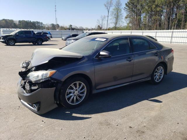 4T1BF1FK8EU442087 - 2014 TOYOTA CAMRY L GRAY photo 1