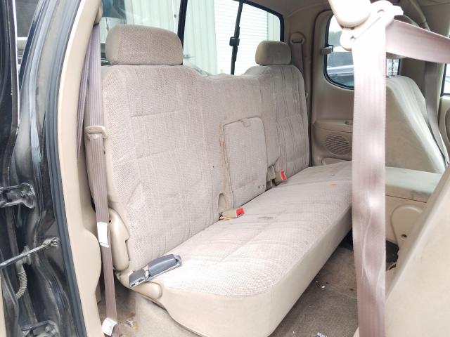 5TBRN34121S204738 - 2001 TOYOTA TUNDRA ACCESS CAB SR5 BLACK photo 6