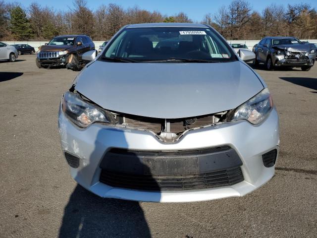 2T1BURHE3EC001013 - 2014 TOYOTA COROLLA L SILVER photo 5