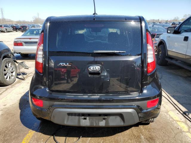 KNDJT2A57D7561469 - 2013 KIA SOUL BLACK photo 6