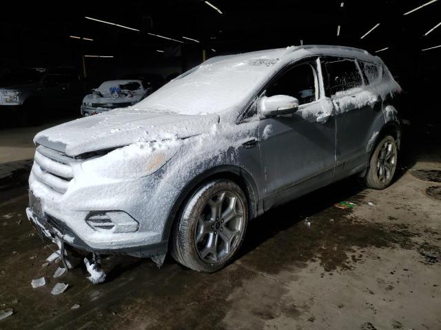 1FMCU9J91KUC26848 - 2019 FORD ESCAPE TITANIUM SILVER photo 1