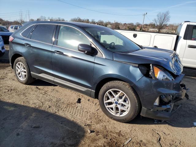 2FMPK4J9XNBA98419 - 2022 FORD EDGE SEL BLUE photo 4