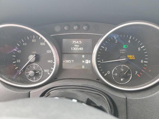 4JGBB8GB5AA579079 - 2010 MERCEDES-BENZ ML 350 4MATIC BLACK photo 9