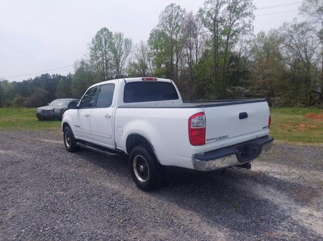 5TBET34146S561169 - 2006 TOYOTA TUNDRA DOUBLE CAB SR5 WHITE photo 3