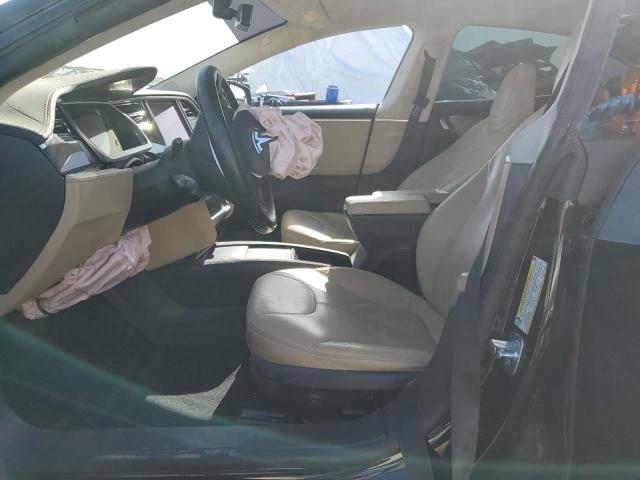 5YJSA1CN8CFP02656 - 2012 TESLA MODEL S Սև լուսանկար 7