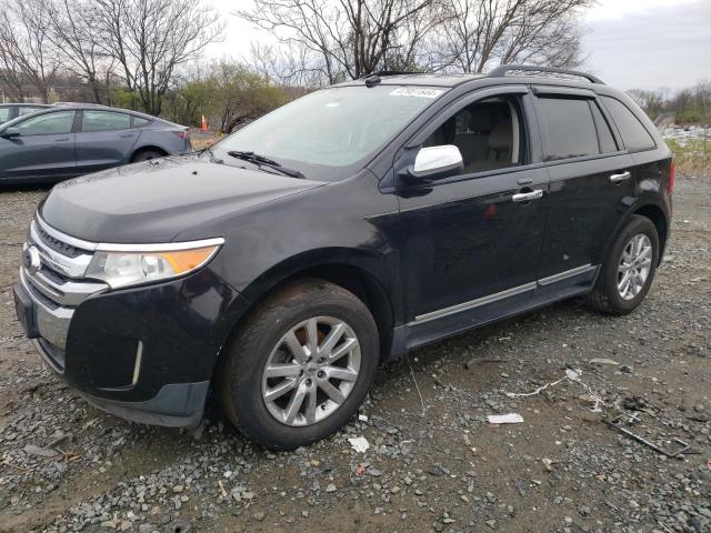 2FMDK3J94DBA09665 - 2013 FORD EDGE SEL BLACK photo 1