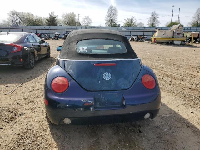 3VWCM31Y85M308526 - 2005 VOLKSWAGEN NEW BEETLE GLS BLUE photo 6