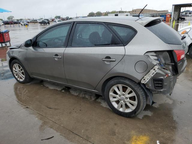 KNAFU5A23B5381874 - 2011 KIA FORTE EX GRAY photo 2