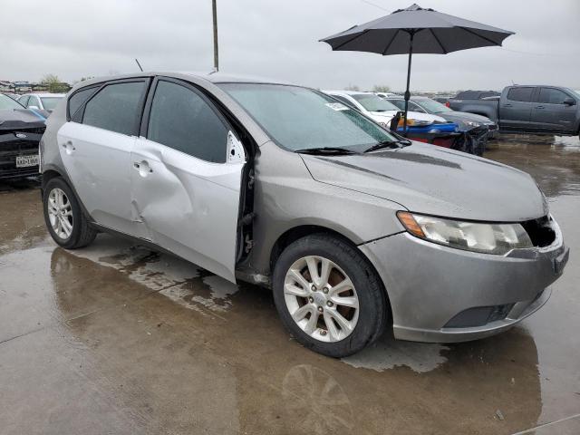 KNAFU5A23B5381874 - 2011 KIA FORTE EX GRAY photo 4