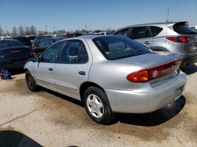 1G1JC52F037238915 - 2003 CHEVROLET CAVALIER SILVER photo 2