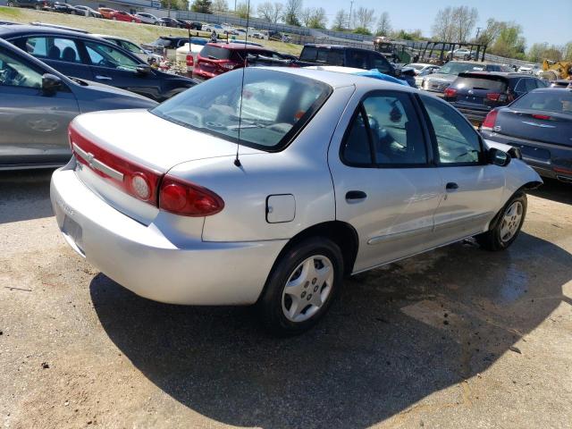 1G1JC52F037238915 - 2003 CHEVROLET CAVALIER SILVER photo 3