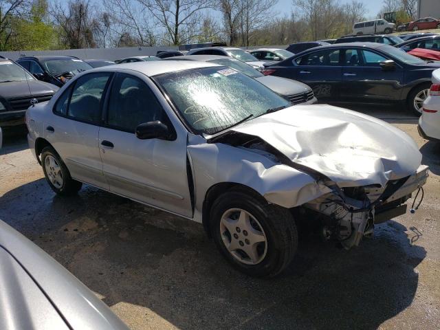 1G1JC52F037238915 - 2003 CHEVROLET CAVALIER SILVER photo 4