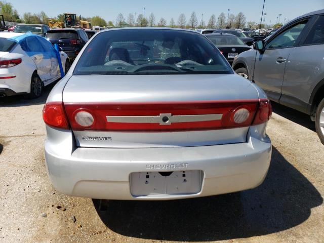 1G1JC52F037238915 - 2003 CHEVROLET CAVALIER SILVER photo 6