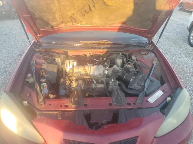 2G2WS522541135845 - 2004 PONTIAC GRAND PRIX GT2 მუქწითელი ფოტო 11