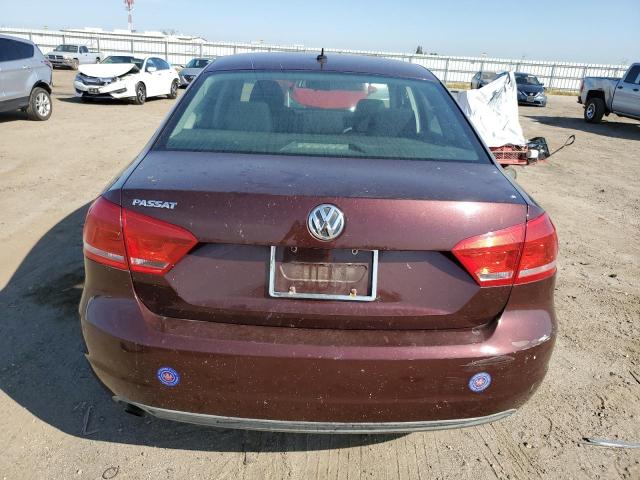 1VWAP7A33CC088365 - 2012 VOLKSWAGEN PASSAT S RED photo 6