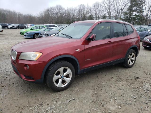 5UXWX5C59BL714106 - 2011 BMW X3 XDRIVE28I RED photo 1