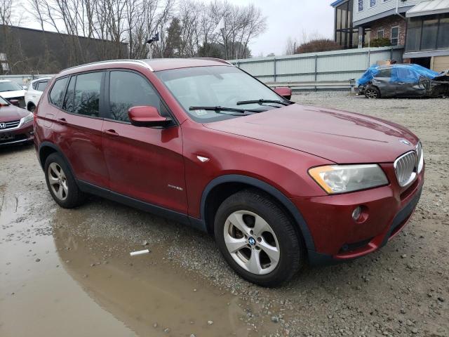 5UXWX5C59BL714106 - 2011 BMW X3 XDRIVE28I RED photo 4