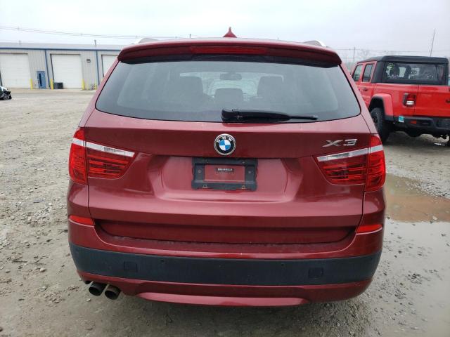 5UXWX5C59BL714106 - 2011 BMW X3 XDRIVE28I RED photo 6