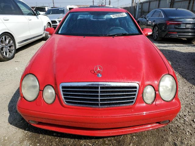 WDBLJ70G62T119607 - 2002 MERCEDES-BENZ CLK 430 RED photo 5