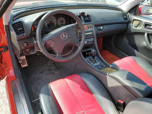 WDBLJ70G62T119607 - 2002 MERCEDES-BENZ CLK 430 RED photo 8