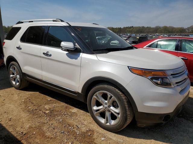 1FM5K7F86FGB82787 - 2015 FORD EXPLORER LIMITED WHITE photo 4