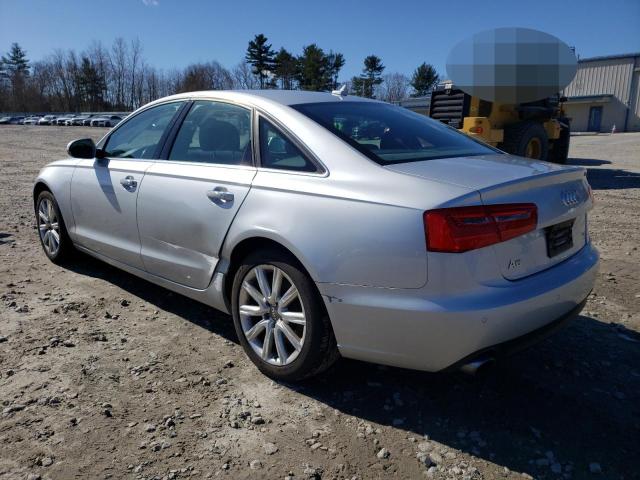 WAUGFAFC8FN012314 - 2015 AUDI A6 PREMIUM PLUS SILVER photo 2