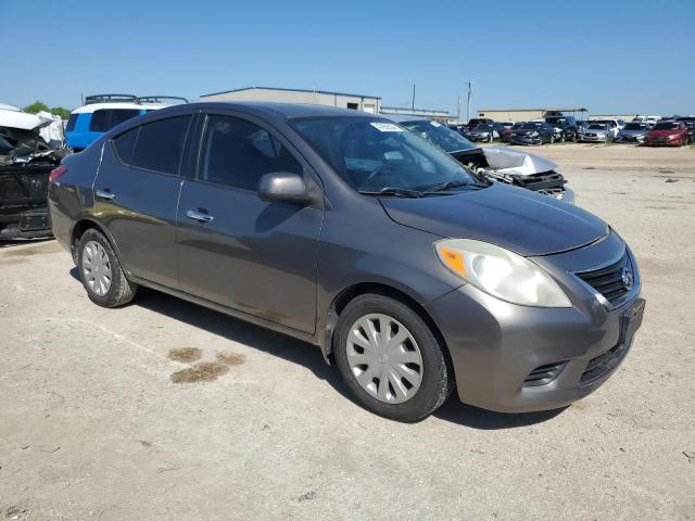 3N1CN7AP7CL922584 - 2012 NISSAN VERSA S GRAY photo 4