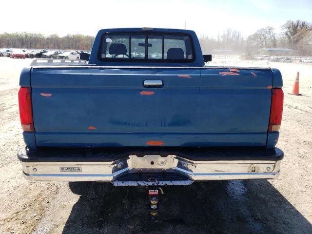 1FTDF15Y2NLA91959 - 1992 FORD F150 BLUE photo 6