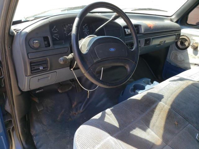 1FTDF15Y2NLA91959 - 1992 FORD F150 BLUE photo 8