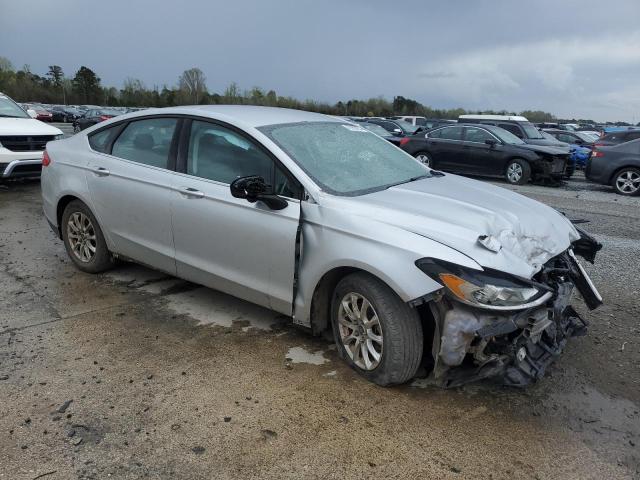 3FA6P0G70FR300645 - 2015 FORD FUSION S SILVER photo 4