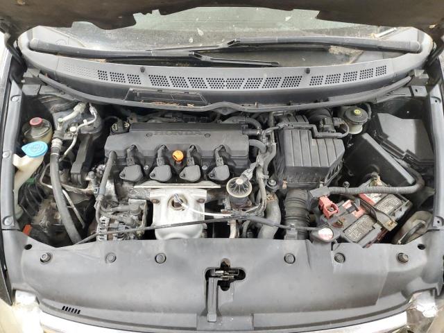 1HGFA16897L096876 - 2007 HONDA CIVIC EX BLACK photo 11