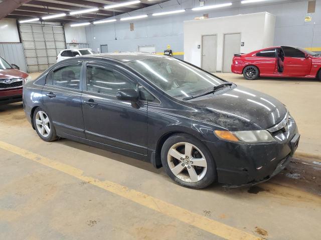 1HGFA16897L096876 - 2007 HONDA CIVIC EX BLACK photo 4