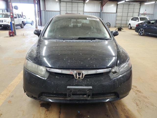 1HGFA16897L096876 - 2007 HONDA CIVIC EX BLACK photo 5