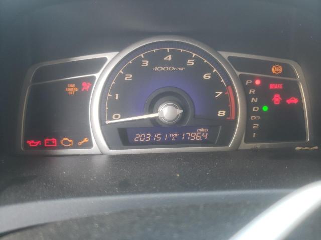 1HGFA16897L096876 - 2007 HONDA CIVIC EX BLACK photo 9