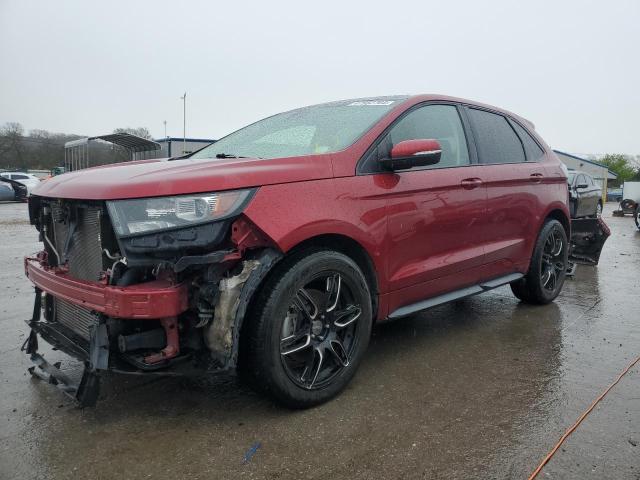 2FMTK4AP2FBC17448 - 2015 FORD EDGE SPORT RED photo 1