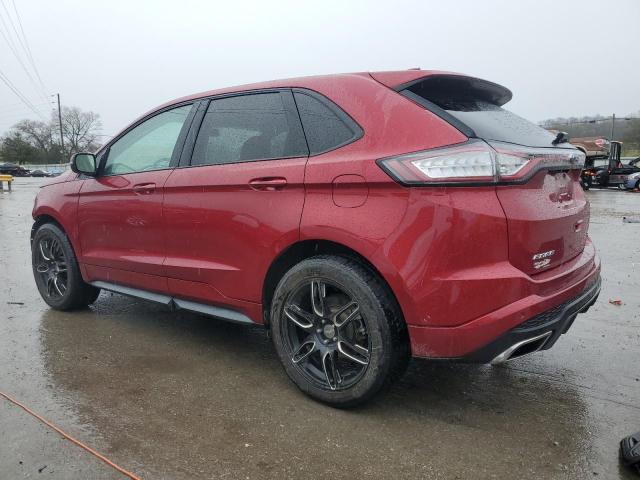 2FMTK4AP2FBC17448 - 2015 FORD EDGE SPORT RED photo 2