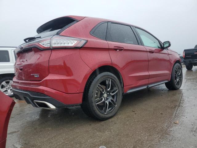 2FMTK4AP2FBC17448 - 2015 FORD EDGE SPORT RED photo 3