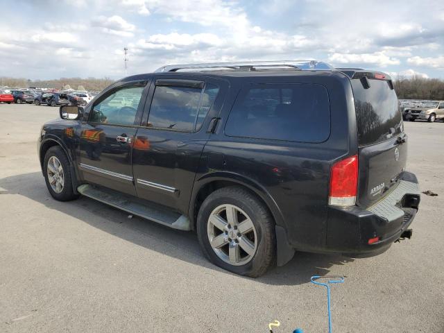 5N1AA0NC9AN614565 - 2010 NISSAN ARMADA SE BLACK photo 2