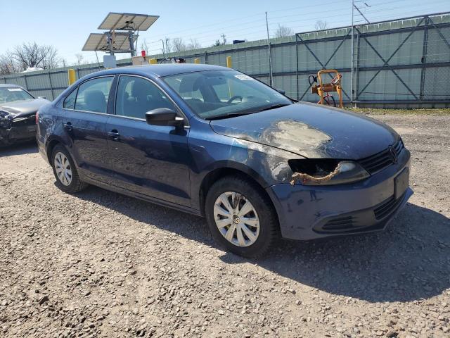 3VW2K7AJ7EM276602 - 2014 VOLKSWAGEN JETTA BASE Mavi foto 4